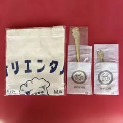 オリエンタルカレー キャラクタースプーン、フォーク、エコバッグセットのサムネイル