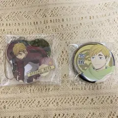 ハイキュー!! 宮侑 アクリルストラップ・和服でおでかけフェア缶バッジ セット