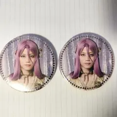 【匿名配送】刀ミュ 目出度歌誉花舞 十周年祝賀祭 蜂須賀虎徹 缶バッジ 2点