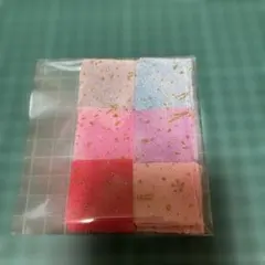 一越ちりめん3cmカット　ちりめんハギレ