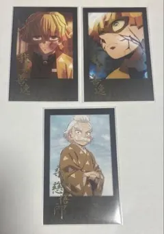 鬼滅の刃　ダイニング　お楽しみくじ　チェキ風ブロマイド　我妻善逸