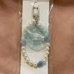 【即購入可】サンリオ　シークレット　チャーム付きキーホルダー　シナモロール