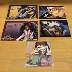 ONE PIECE ロー コラソン ブロマイド ポスカ コースター セット