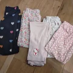 ベビー用レギンス5点セット