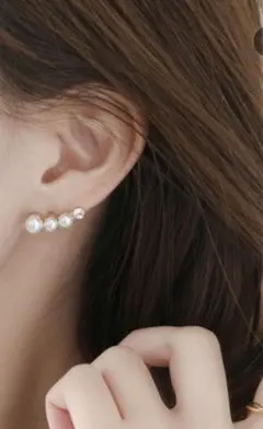 パール ピアス ゴールド　入学式　卒業式　卒園式　入園式　結婚式