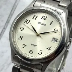 美品　稼働品　SEIKO　スピリット　メンズ　腕時計　ソーラー　新品電池