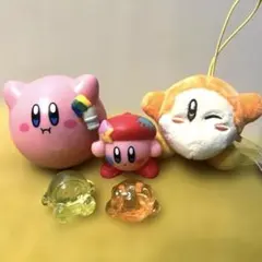 【新品未使用】星のカービィ　ソフビ　フィギュア　お絵かき　クリスタル　フィギュア