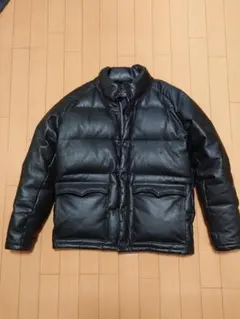 corisco レザーダウンジャケット ブラックのサムネイル