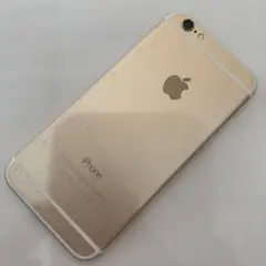 【ジャンク】iPhone 6 16GB ゴールド 本体 A1586