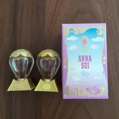 ANNA SUI Sky オードトワレ 5ml ミニボトル 2個セットのサムネイル