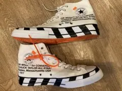 OFF WHITE × コンバース CONVERSE チャックテーラー