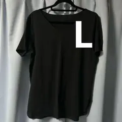 ♥UNIQLO エアリズム【シームレスVネック ロングT】 ブラック L ②