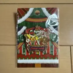 2018年ポケモンセンター限定 ロゴピンズ クリスマス2018