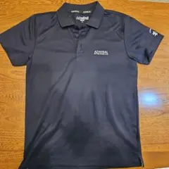 ADMRIAL 黒 ポロシャツ　ゴルフ　Mサイズ