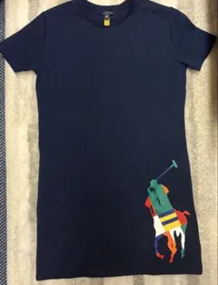 POLO RALPH LAUREN ネイビー ワンピース 160