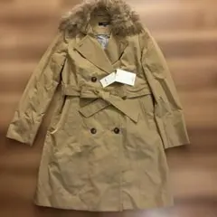 COMME CA ISM ベージュ トレンチコート Lサイズ