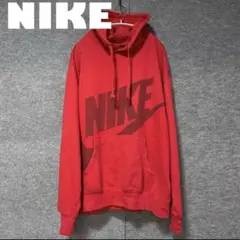 ★大きい★NIKEナイキビッグロゴ　スウォッシュ　スウェット パーカー　Lサイズ