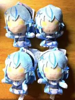 ホロライブ　雪花ラミィ　指パペット　4点セット