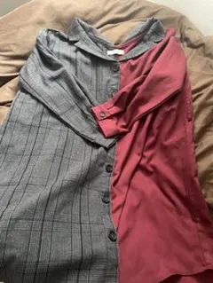 シャツワンピース 長袖 ロングワンピース