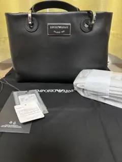 エンポリオアルマーニ＊オールオーバーイーグルハンドバッグ2way仕様 