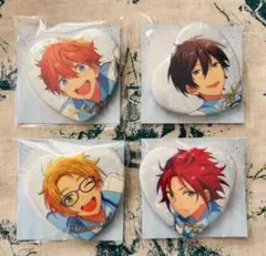 あんスタ 中国 誓約 ハート缶バッジ Trickstar 北斗 スバル 真 真緒