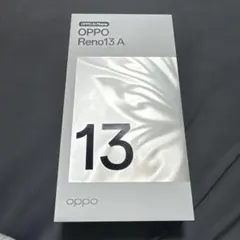 新品未使用　OPPO Reno 13A ルミナスネイビー