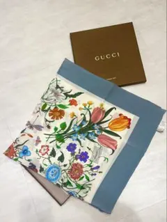 ぬえ様専用】新品グッチ GUCCI GG ブルームス 大判ショール - メルカリ