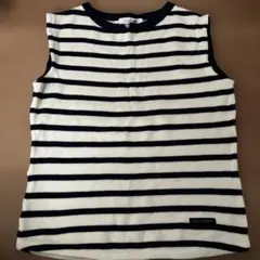 BAPY(R) ノースリーブストライプニット