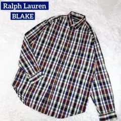 美品✨Ralph Lauren BLAKE 90's BDチェック長袖シャツL