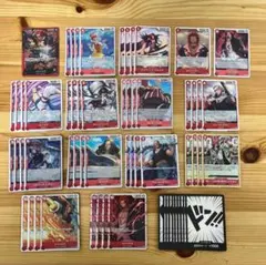 赤シャンクス 構築済 デッキ 赤髪海賊団 ベンベックマン　SR R ウタのサムネイル