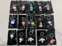 サンリオキャラクター　オールスター　めじるしアクセサリー　15個セット