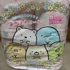 ながまきすみっコぐらし４０ｍ８ＲＷ８Ｐ 【 泉製紙 トイレットペーパー 】
