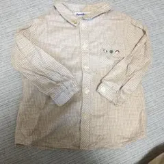familiar チェック柄シャツ 90cm