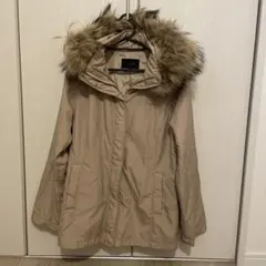 Le souk❤︎ベージュモッズコート　ラクーンファー　リアルファー