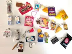 ミニチュア 食品 お菓子 キーホルダー 色々 大量セット
