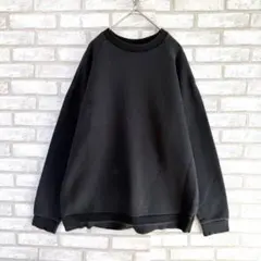 ZARA ザラ　スウェット　トレーナー　裏起毛　黒　メンズ　M