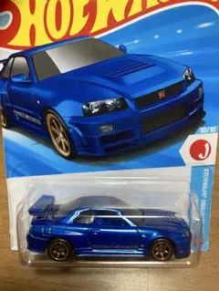 352‼️Hot Wheels Nissan Skyline GT-R BNR34のサムネイル