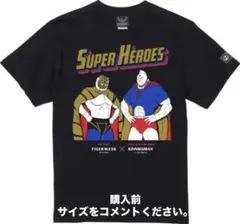 キン肉マン Tシャツ 新日本プロレス タイガーマスク コンビクト チャンピオン