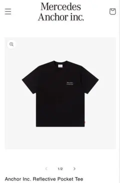 【新品】★タグ付★Anchor Inc. Reflective Pocket T