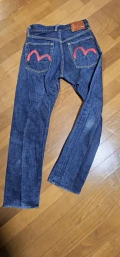 y2k 00s EVISU LOT2000 DENIM 戎 赤耳 ボタンフライ - メルカリ