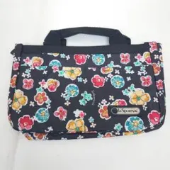 LeSportsac フラワーパターンバッグ 中型
