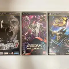 PSP ソフト 3本セット まとめ売り