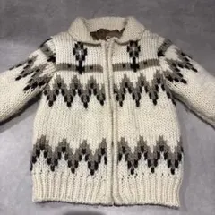 BACK NUMBER ノルディック柄セーター 130