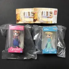 Qposket キューポスケット ミニチュア アナと雪の女王 ガチャ ディズニー