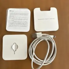 純正Apple iPhone USB充電ケーブル ホワイト