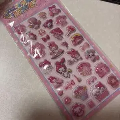 ボンボン風ドロップシール　海外製品　夜行　マイメロ　マイメロディ　サンリオ風
