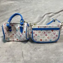 ハローキティ ミニボストンバック&ミニショルダーバック 2点　レア　美品のサムネイル