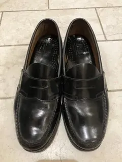G.H.BASS WEEJUNS ペニーローファー コインローファー 本革 黒のサムネイル