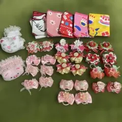 トリミングリボン＆バンダナ＆チョーカーセット 20個