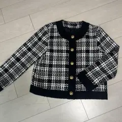 新品未使用▪️ZARAノーカラージャケットＭ